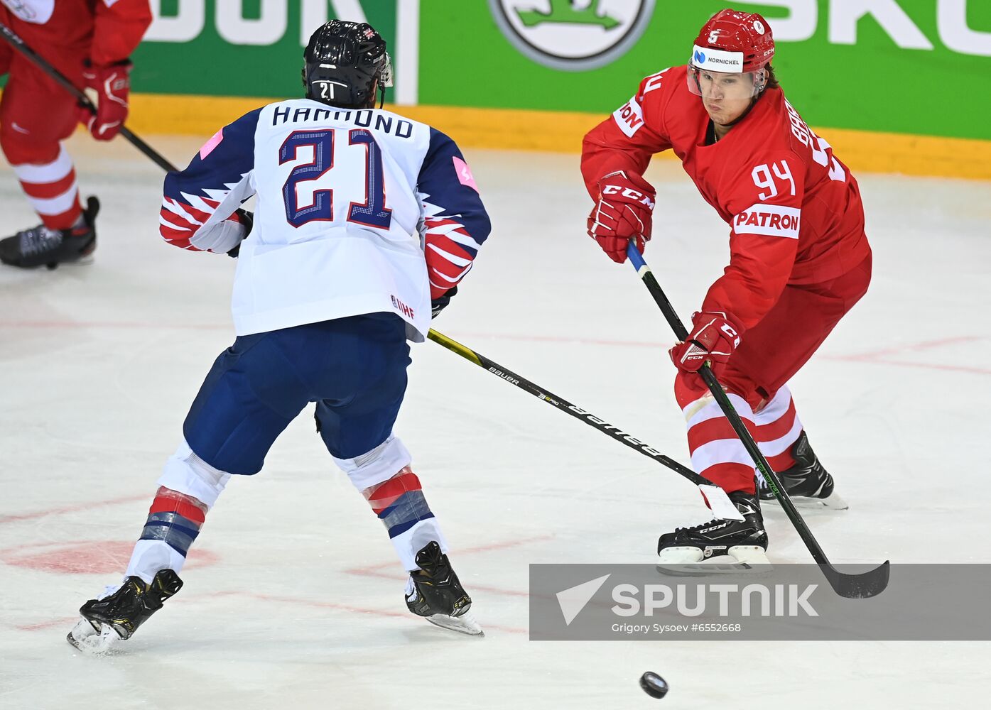 Latvia Ice Hockey Worlds Great Britain - Russia