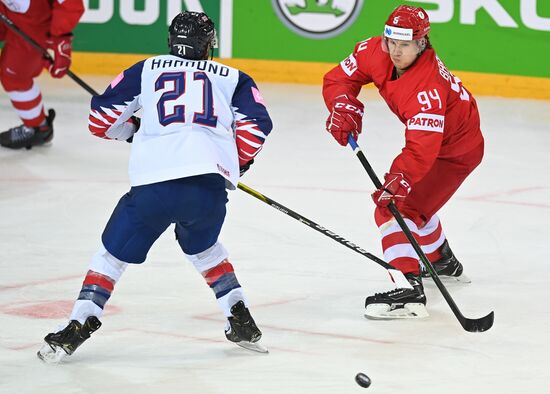 Latvia Ice Hockey Worlds Great Britain - Russia