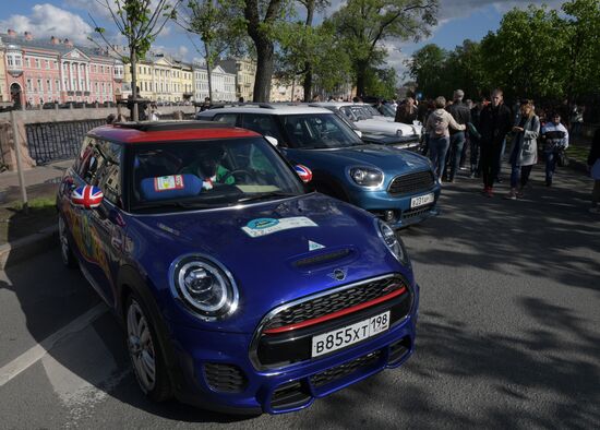 Russia Retro Cars Parade