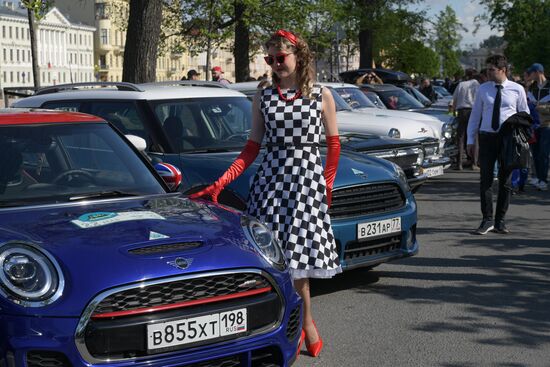 Russia Retro Cars Parade