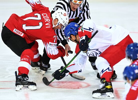 Latvia Ice Hockey Worlds Czech Republic - Switzerland