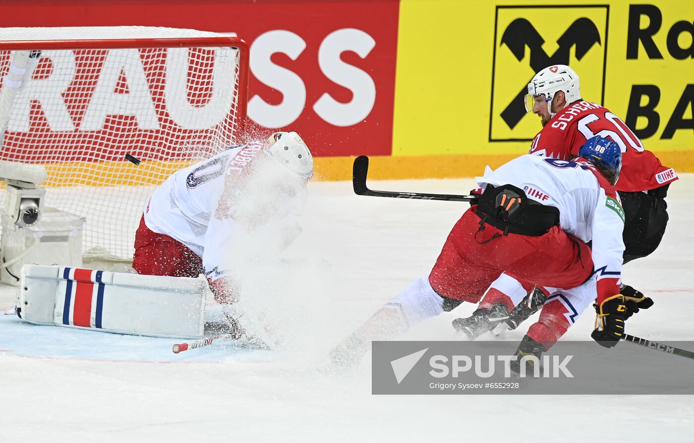 Latvia Ice Hockey Worlds Czech Republic - Switzerland