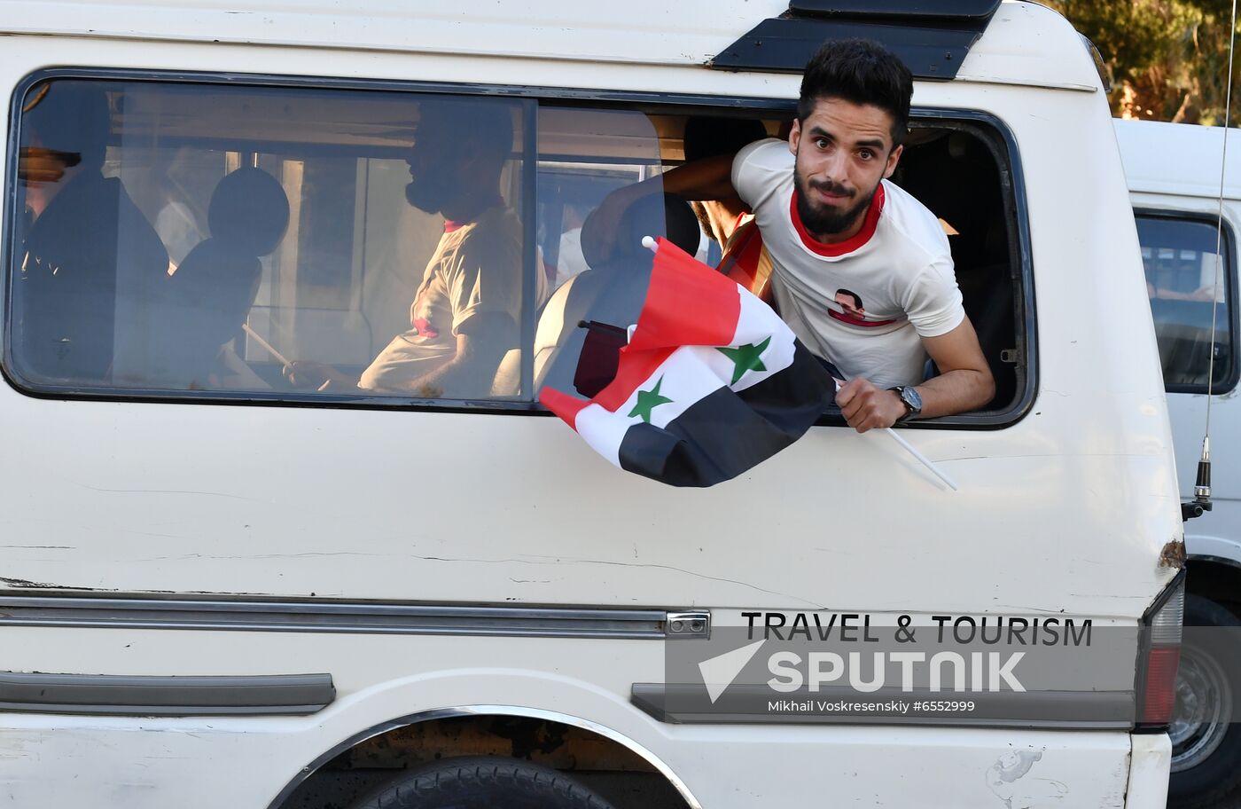Syria President Supporters Rally