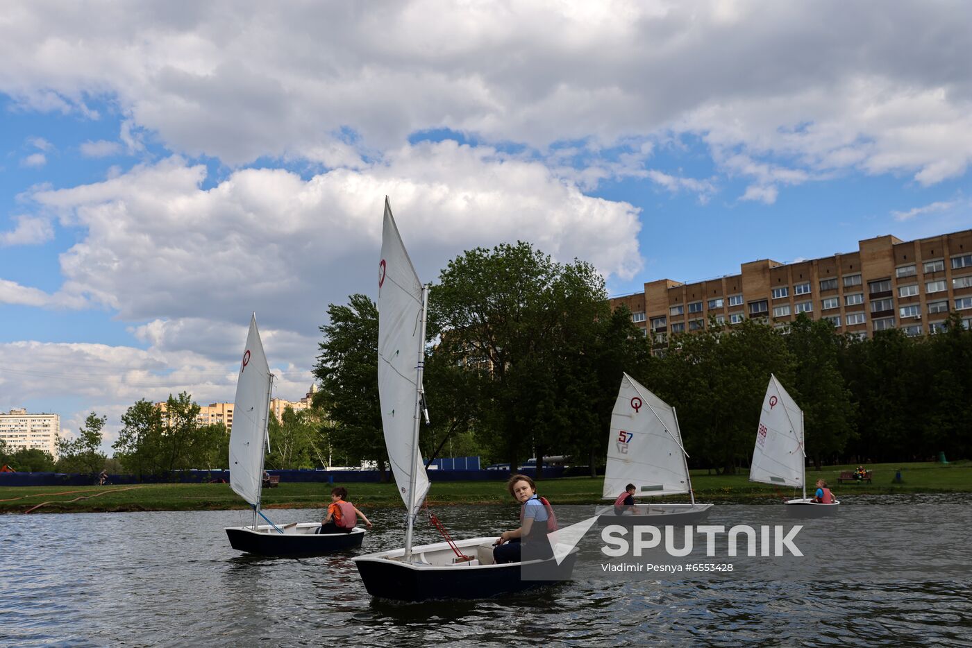 Russia Children Summer Leisure