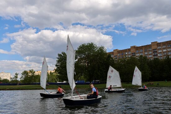 Russia Children Summer Leisure