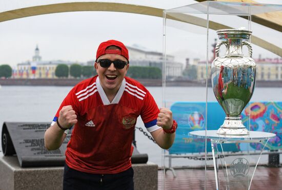 Russia Soccer Euro Cup 2020 Trophy