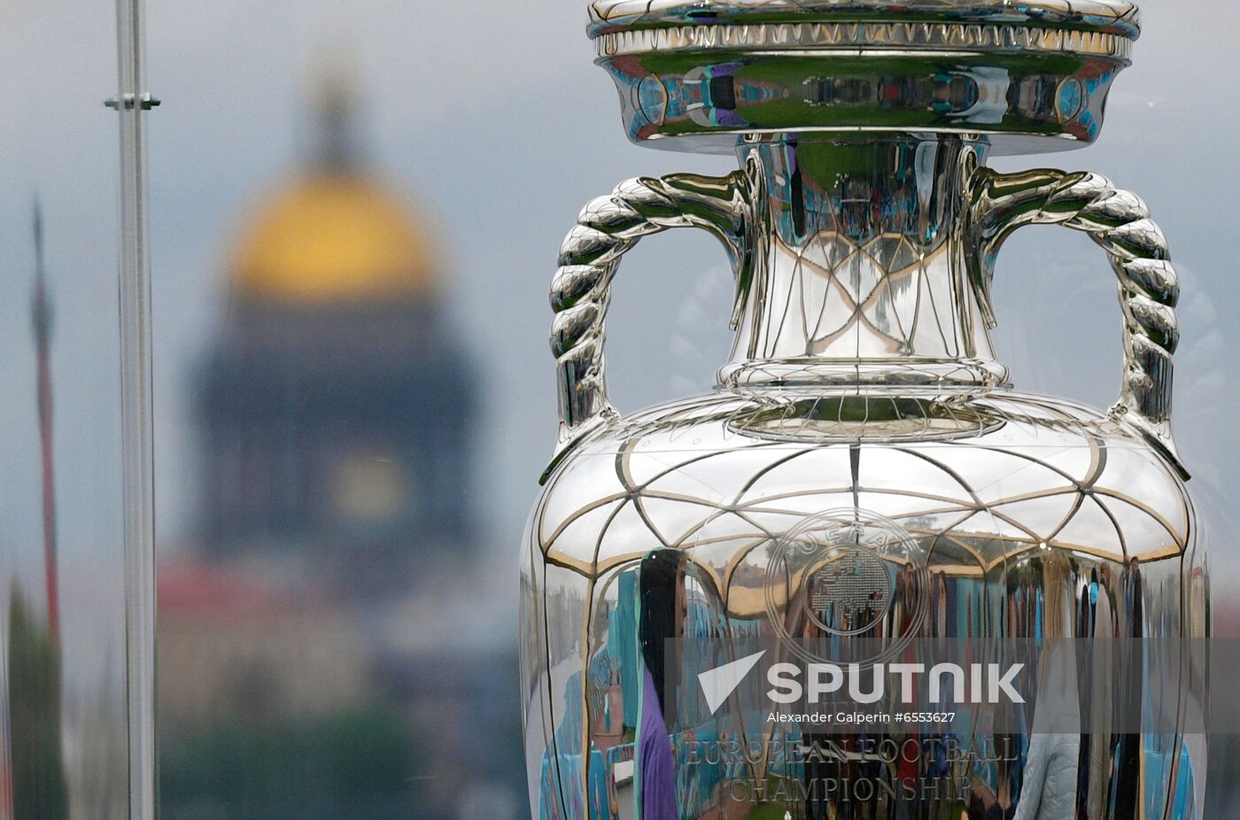 Russia Soccer Euro Cup 2020 Trophy