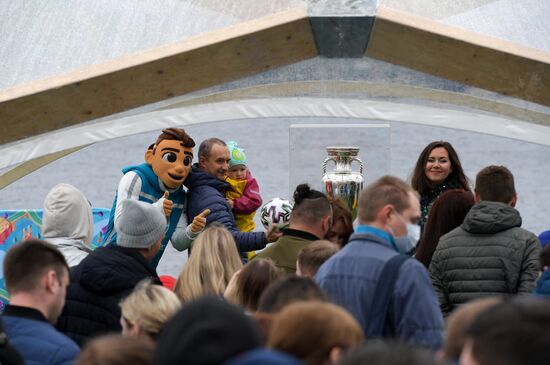 Russia Soccer Euro Cup 2020 Trophy