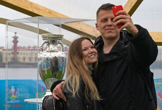 Russia Soccer Euro Cup 2020 Trophy