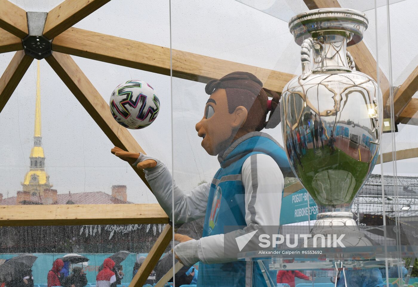 Russia Soccer Euro Cup 2020 Trophy