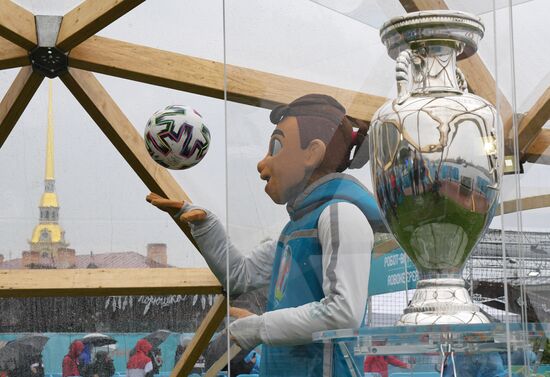 Russia Soccer Euro Cup 2020 Trophy