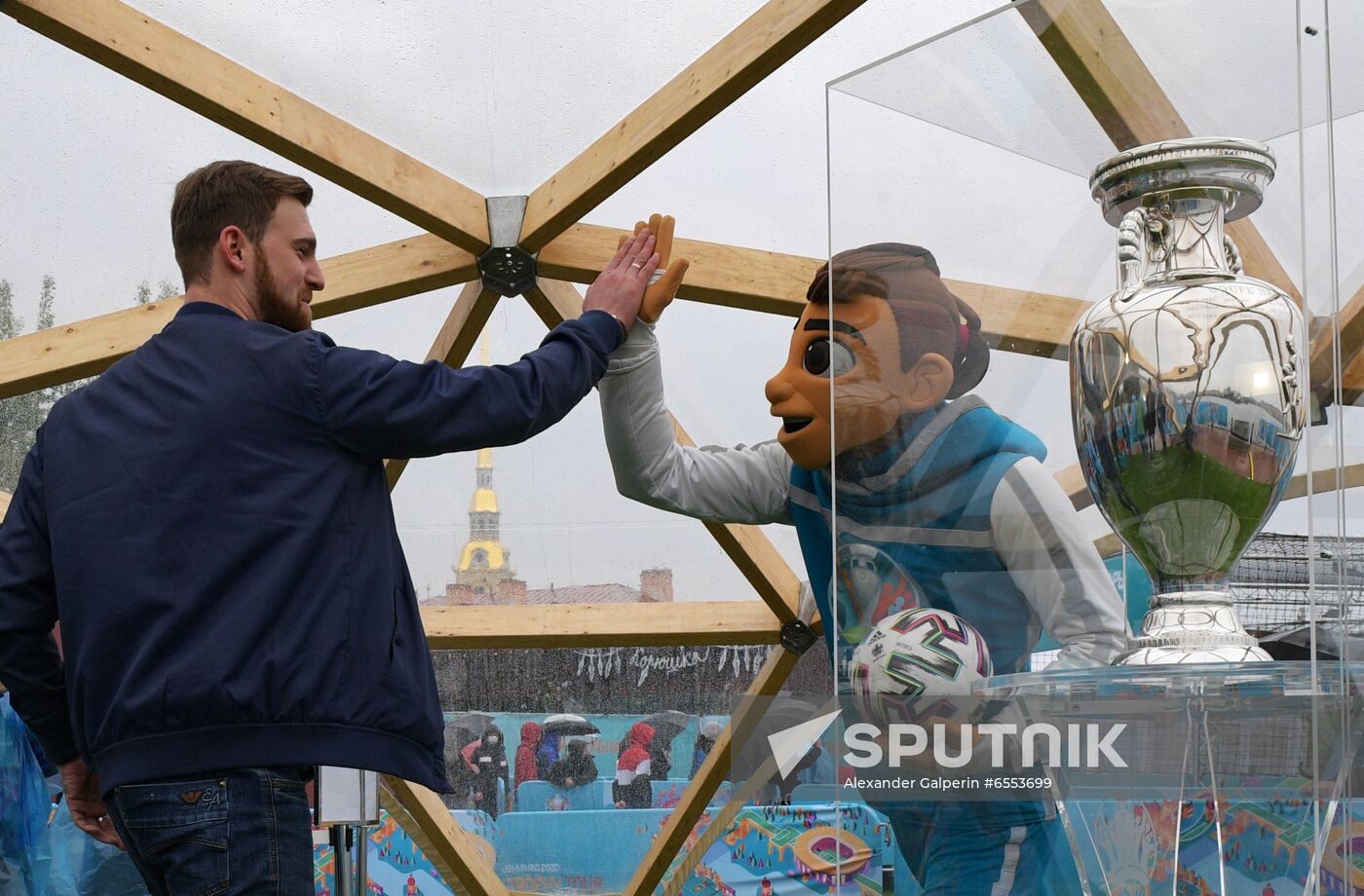Russia Soccer Euro Cup 2020 Trophy