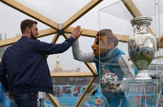 Russia Soccer Euro Cup 2020 Trophy