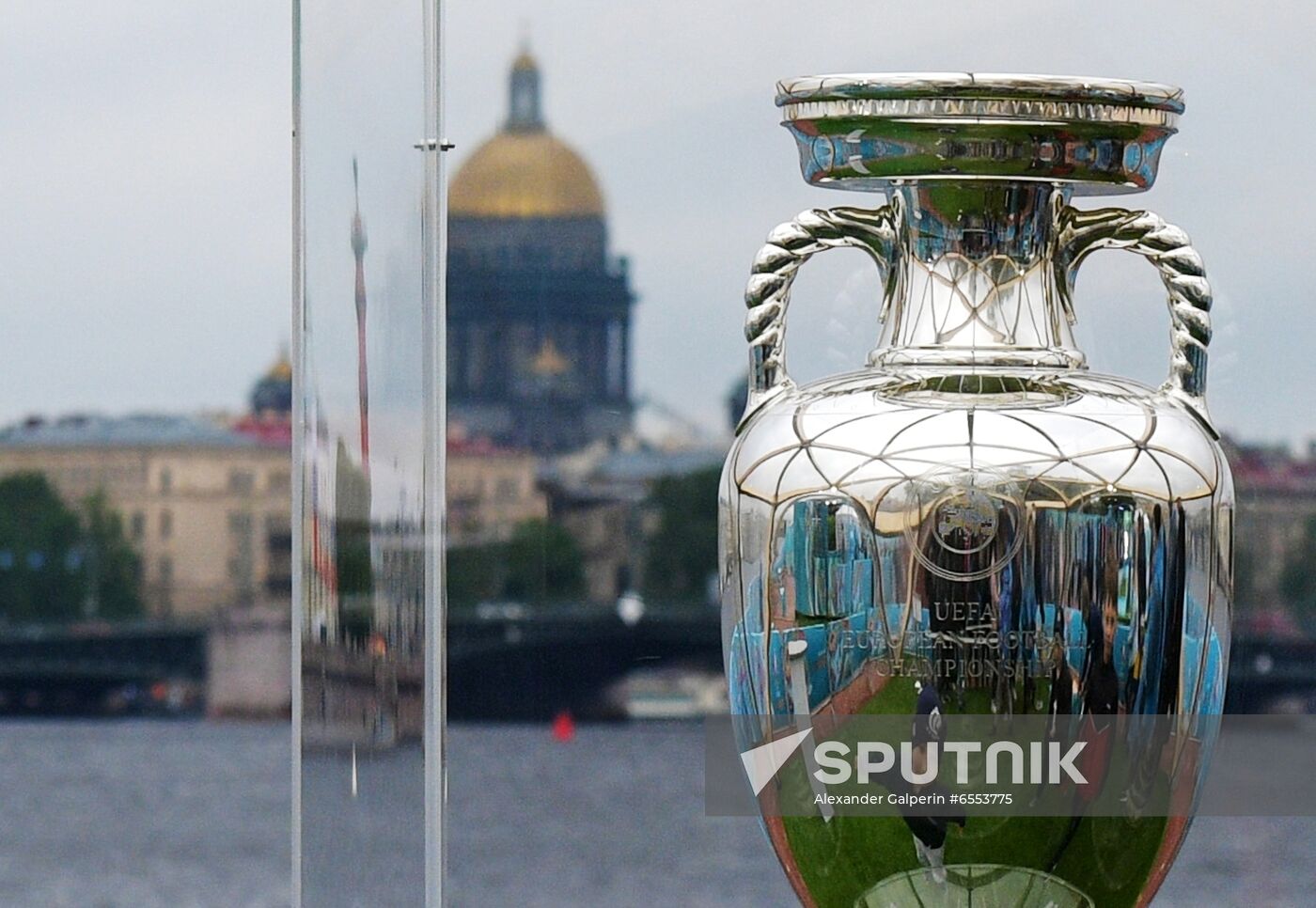 Russia Soccer Euro Cup 2020 Trophy