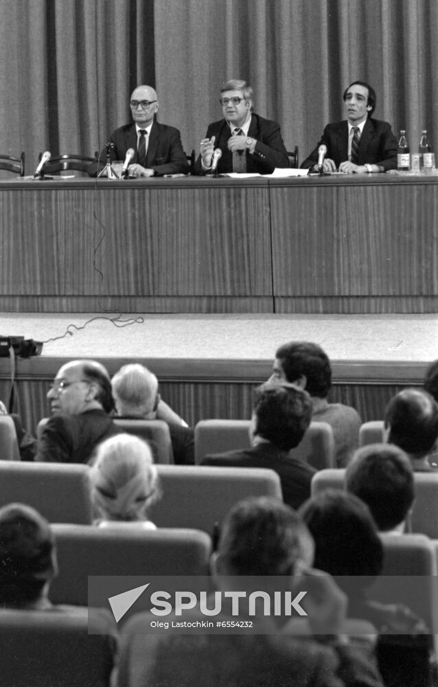 Prime Minister of Afghanistan Mohammad Hasan Sharq visits Soviet Union