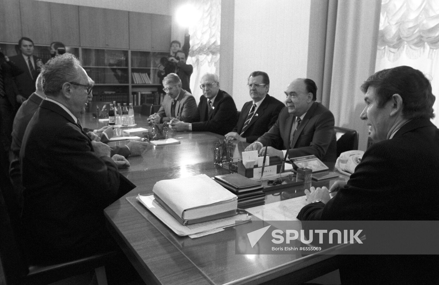 Chairman of Czech National Council Josef Kempny's visit to USSR