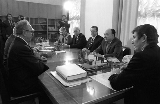 Chairman of Czech National Council Josef Kempny's visit to USSR