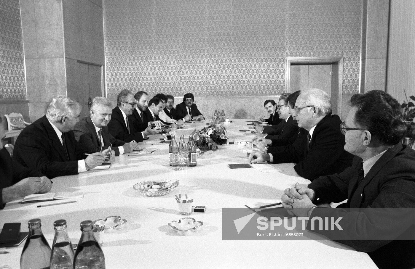 Chair of Czech National Council Josef Kempny in USSR