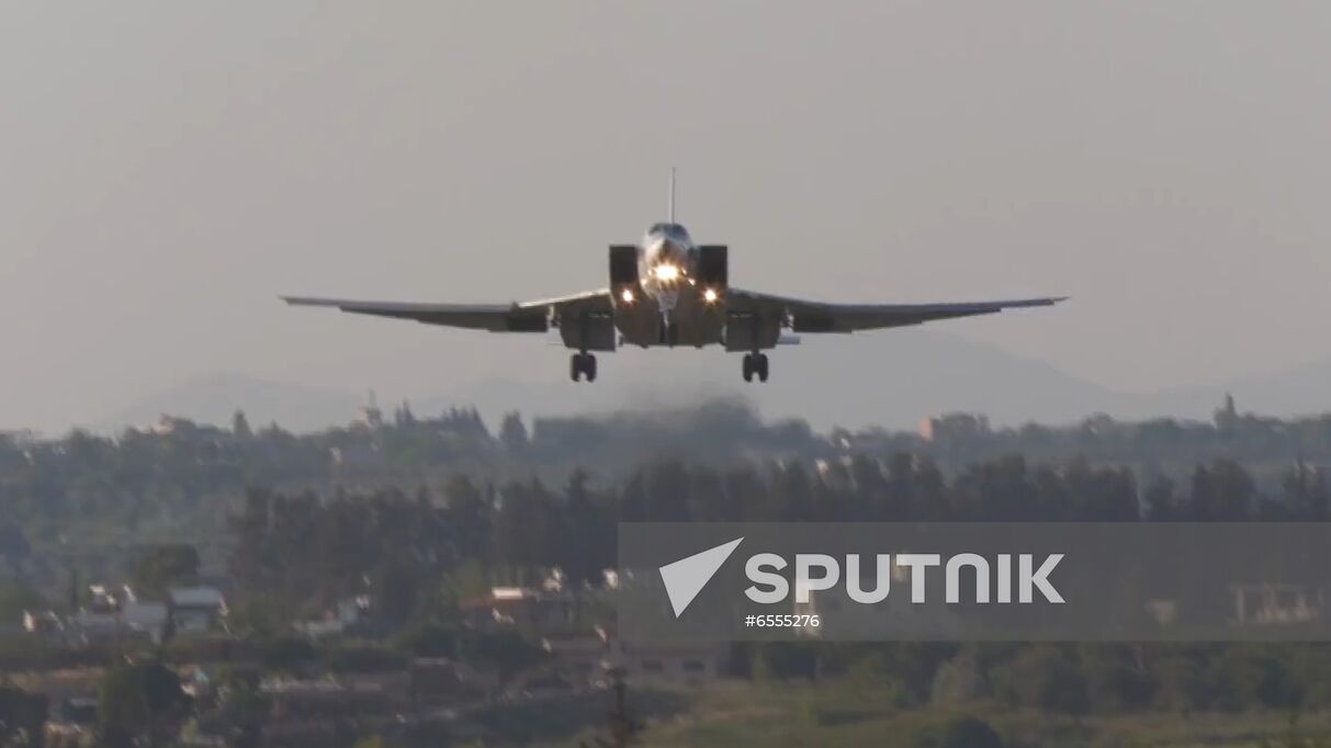 Syria Russia Tu-22 Bombers 