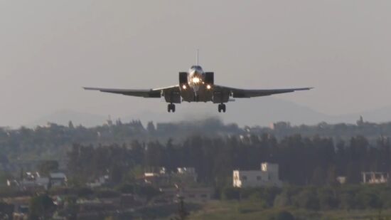Syria Russia Tu-22 Bombers 