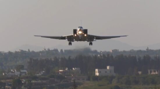 Syria Russia Tu-22 Bombers 