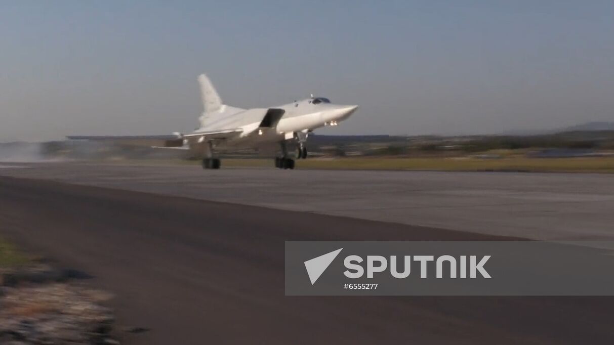 Syria Russia Tu-22 Bombers 