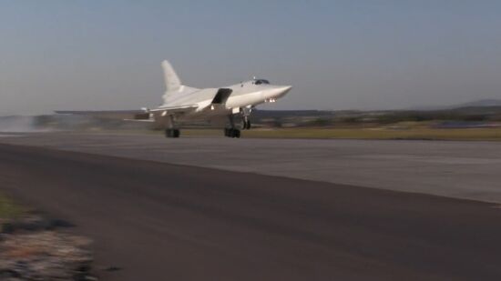 Syria Russia Tu-22 Bombers 