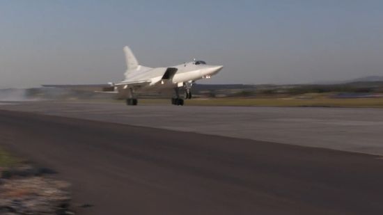 Syria Russia Tu-22 Bombers 