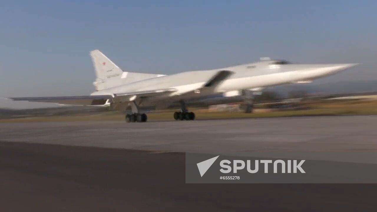 Syria Russia Tu-22 Bombers 