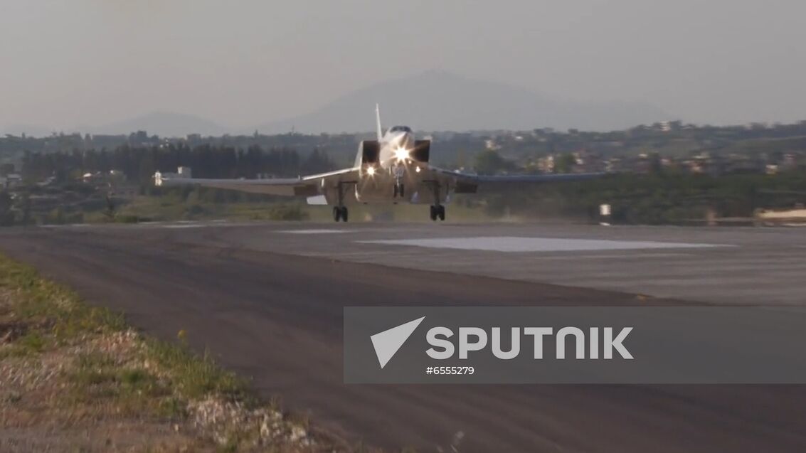Syria Russia Tu-22 Bombers