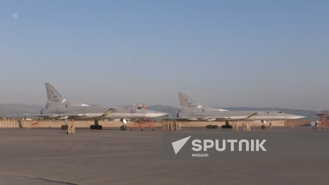 Syria Russia Tu-22 Bombers 