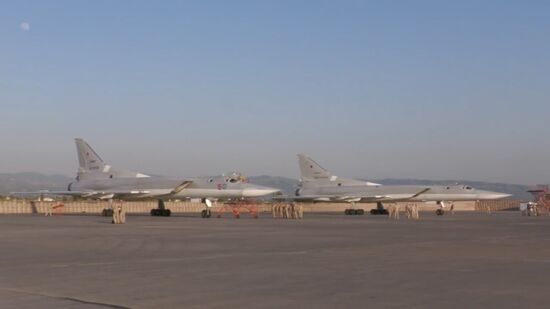 Syria Russia Tu-22 Bombers 