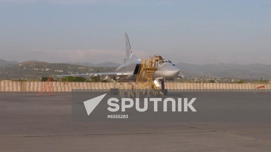 Syria Russia Tu-22 Bombers