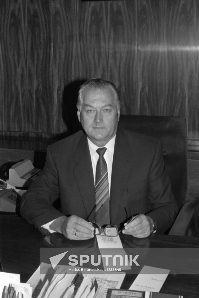 Chairman of Vilnius' City Executive Committee Algirdas Vileikis