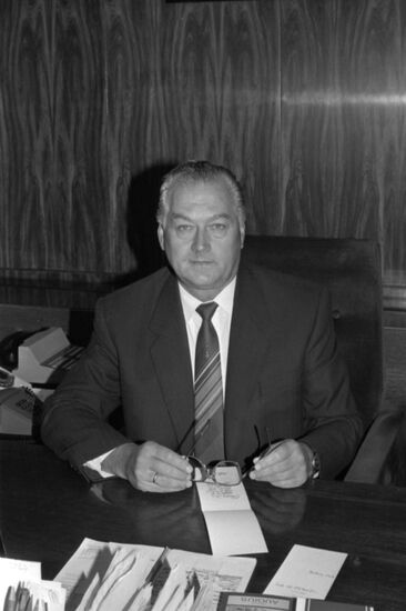 Chairman of Vilnius' City Executive Committee Algirdas Vileikis