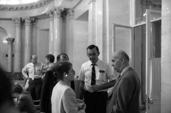 Intercosmos-NASA meeting