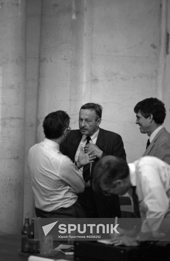 Intercosmos-NASA meeting