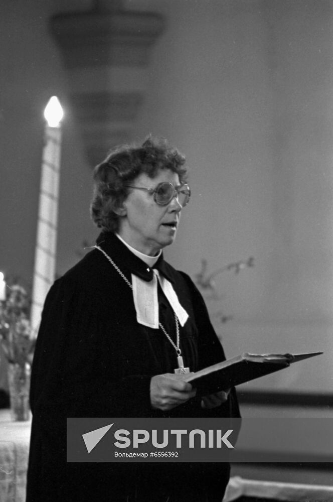 Vivian Raudsepp, Pastor of Lutheran Church in Joelahtme