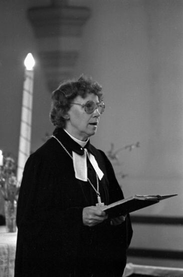 Vivian Raudsepp, Pastor of Lutheran Church in Joelahtme