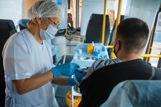 Russia Coronavirus Vaccination