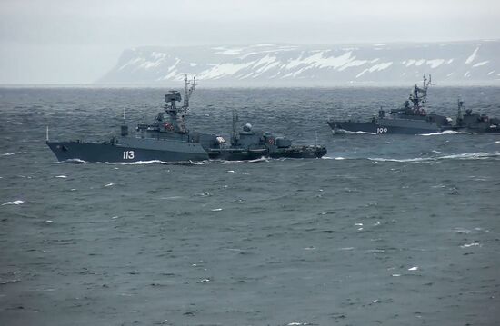 Russia Kumzha Naval Exercise