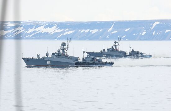 Russia Kumzha Naval Exercise