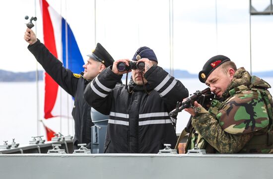 Russia Kumzha Naval Exercise
