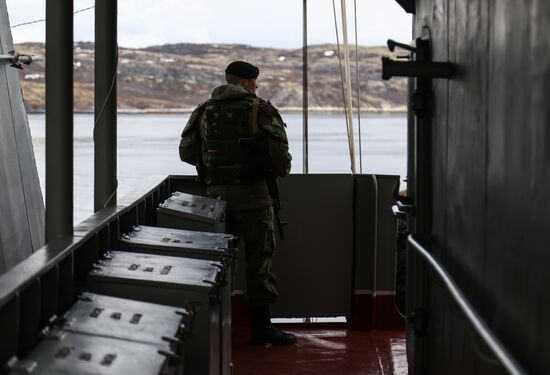 Russia Kumzha Naval Exercise