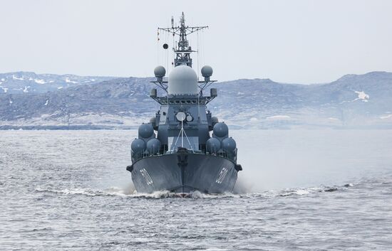 Russia Kumzha Naval Exercise