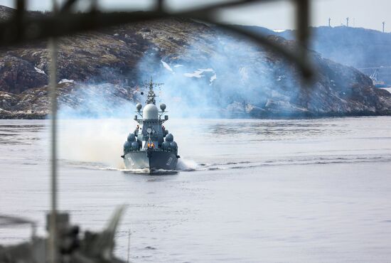 Russia Kumzha Naval Exercise