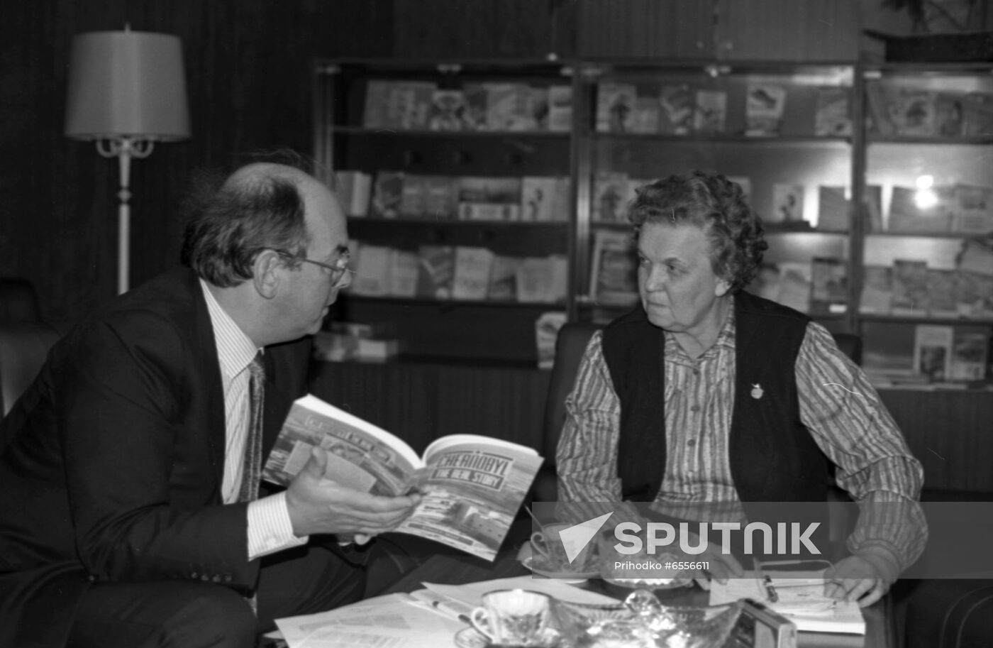 Soviet radiologist Angelina Guskova