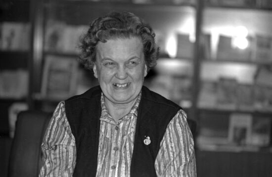 Soviet radiologist Angelina Guskova