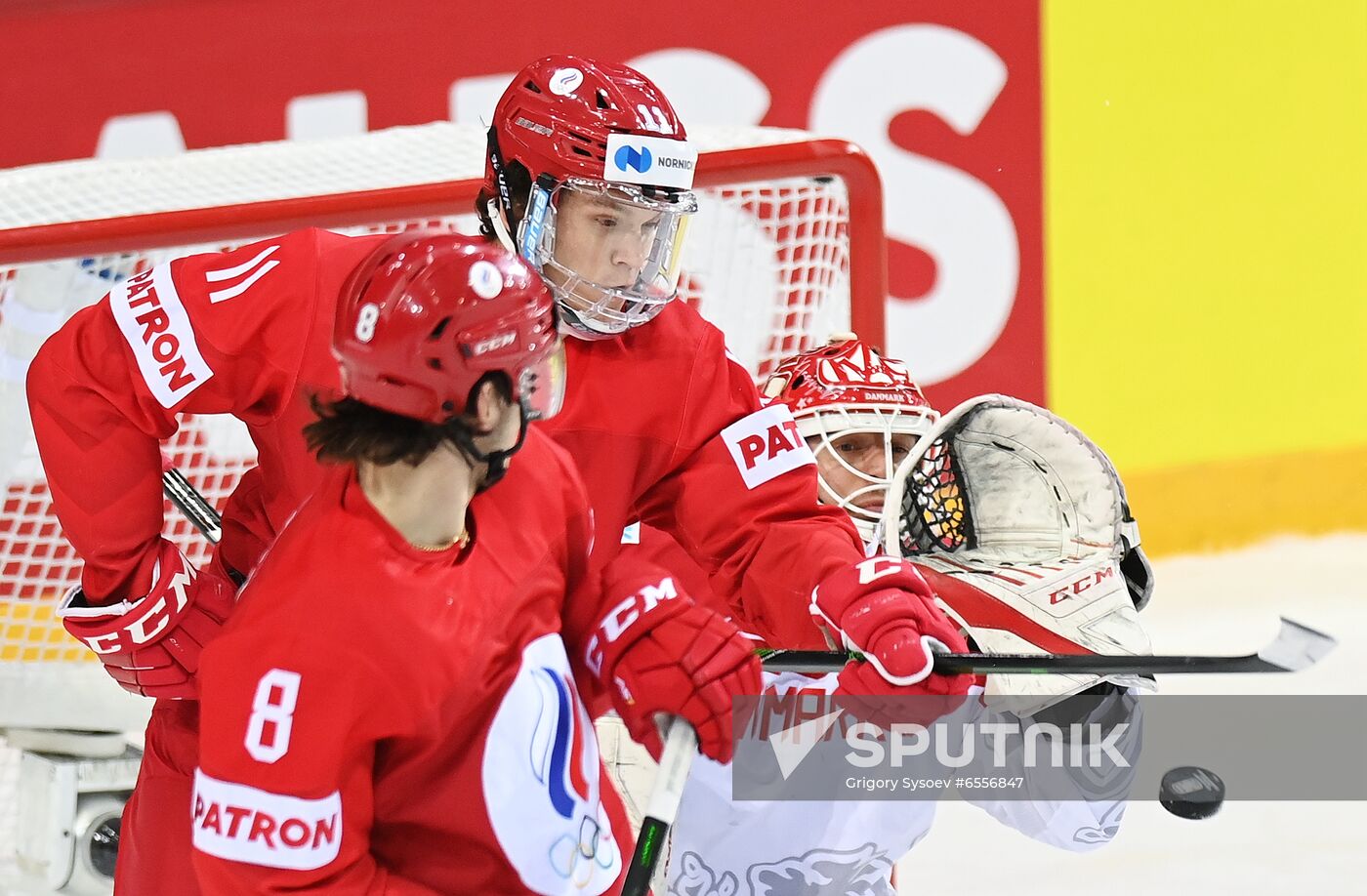Latvia Ice Hockey Worlds Russia - Denmark