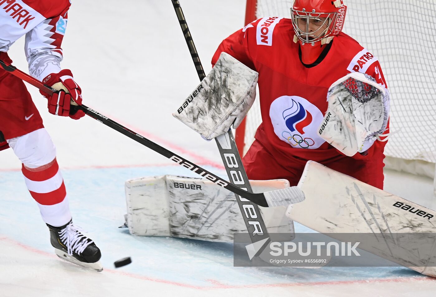 Latvia Ice Hockey Worlds Russia - Denmark